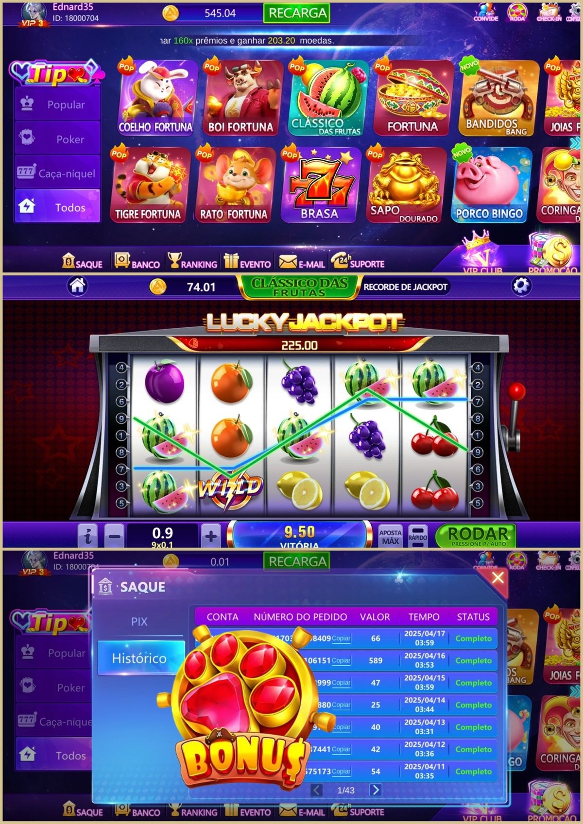 Cosmic Live Casino game