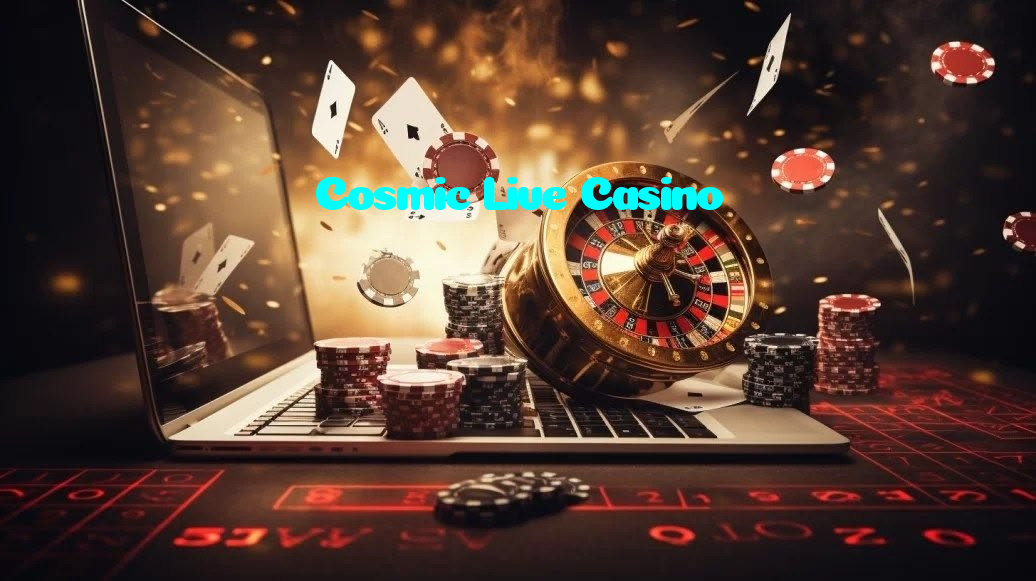 Cosmic Live Casino casino presented on mobile device in Pakistan with slots and live games